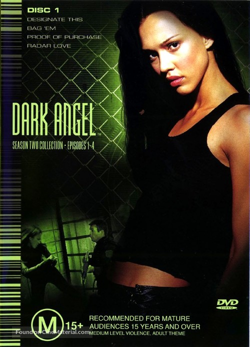 &quot;Dark Angel&quot; - Australian DVD movie cover