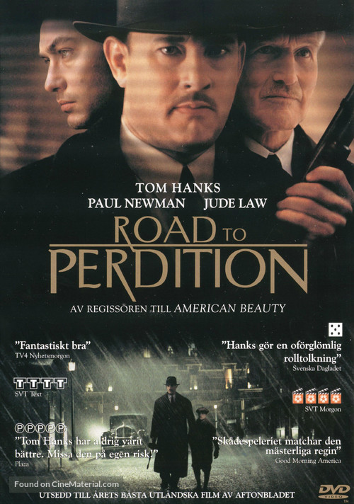 Road to Perdition - Swedish Movie Cover