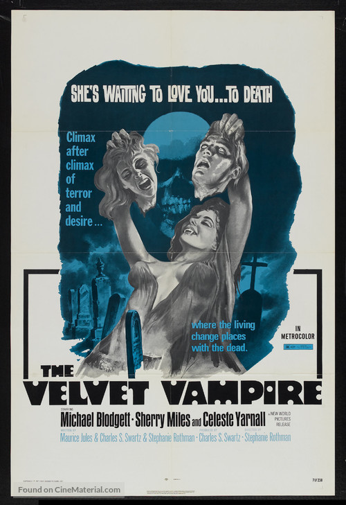 The Velvet Vampire - Movie Poster