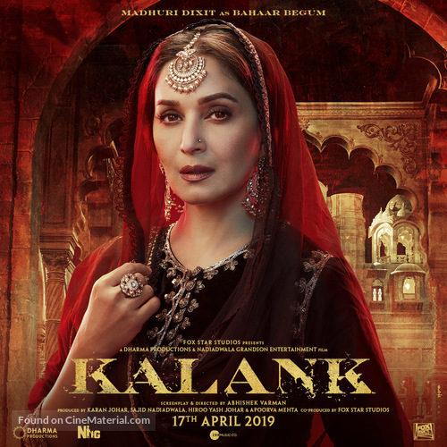 Kalank - Indian Movie Poster