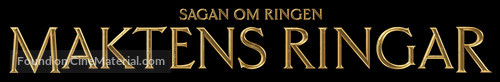 &quot;The Lord of the Rings: The Rings of Power&quot; - Swedish Logo