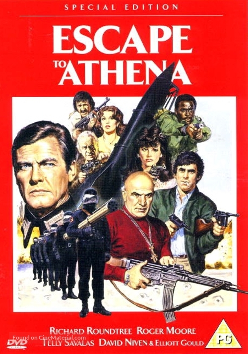 Escape to Athena - British DVD movie cover