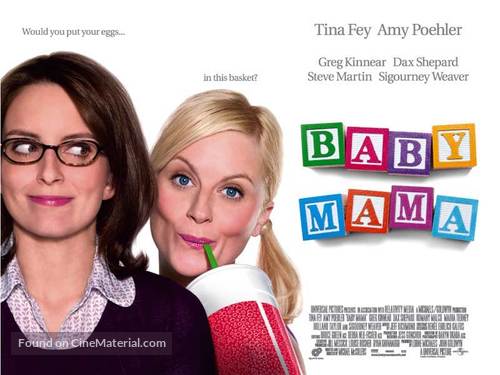 Baby Mama - British Movie Poster