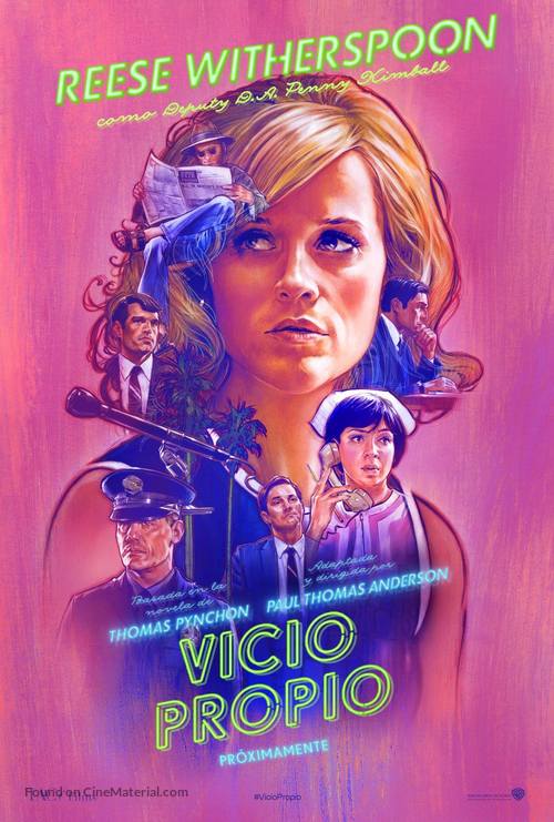 Inherent Vice - Argentinian Movie Poster