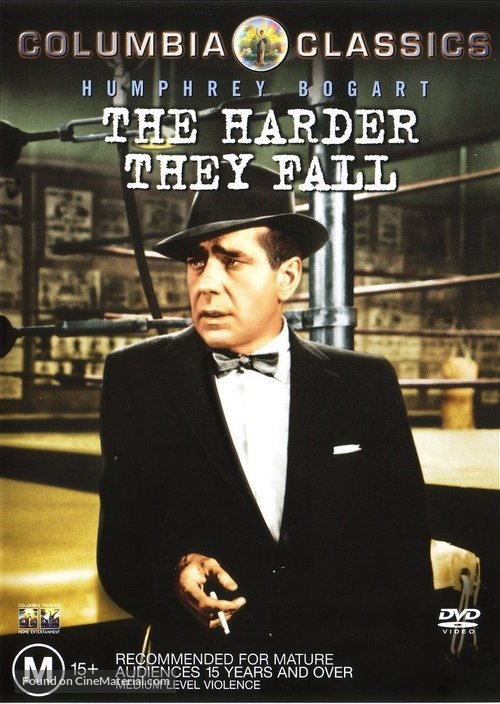 The Harder They Fall - Australian DVD movie cover