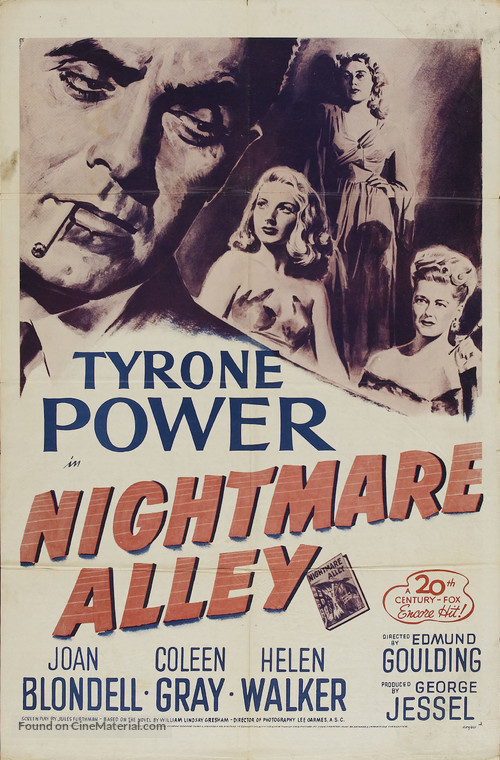 Nightmare Alley - Re-release movie poster