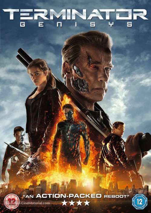 Terminator Genisys - British Movie Cover