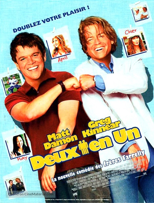 Stuck On You - French Movie Poster