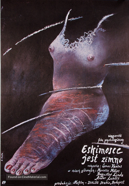 Eszkim&oacute; asszony f&aacute;zik - Polish Movie Poster