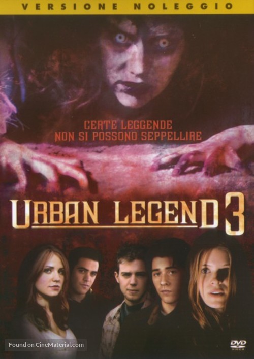 Urban Legends: Bloody Mary - Italian Movie Cover