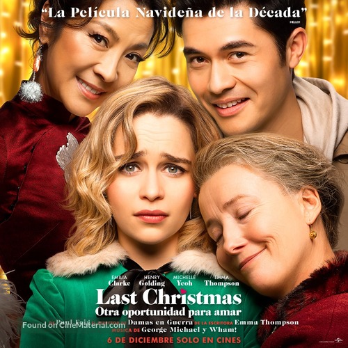 Last Christmas - Mexican Movie Poster