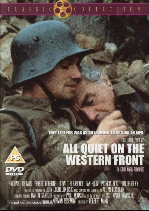 All Quiet on the Western Front - British DVD movie cover