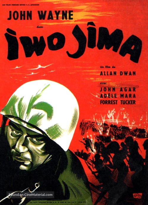 Sands of Iwo Jima - French Movie Poster