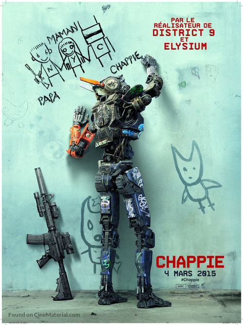 Chappie - French Movie Poster