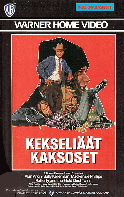 Rafferty and the Gold Dust Twins - Finnish VHS movie cover
