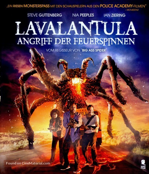 Lavalantula - Dutch Movie Cover