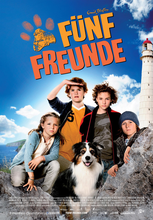 F&uuml;nf Freunde - Swiss Movie Poster