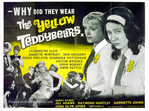 The Yellow Teddy Bears - British Movie Poster