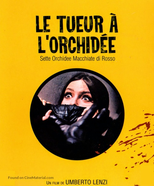 Sette orchidee macchiate di rosso - French DVD movie cover