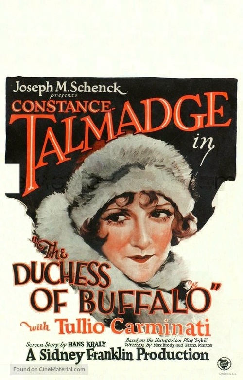 The Duchess of Buffalo - Movie Poster
