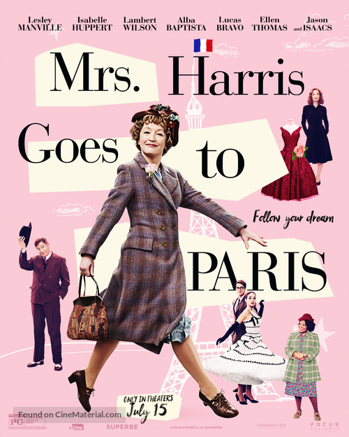 Mrs. Harris Goes to Paris - Movie Poster