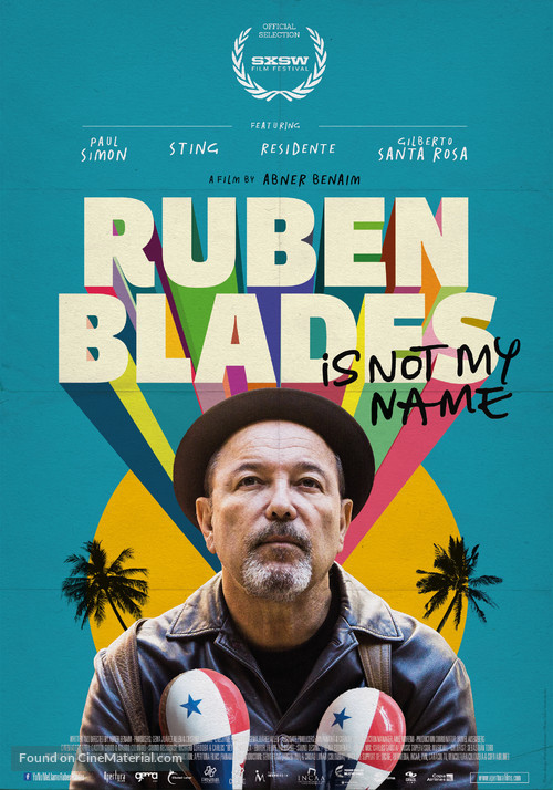 Ruben Blades Is Not My Name - Panamanian Movie Poster