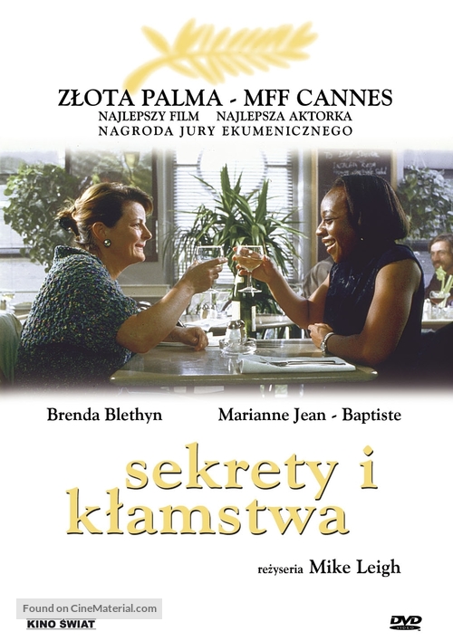 Secrets &amp; Lies - Polish Movie Cover