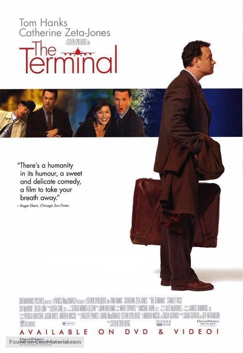 The Terminal - Video release movie poster