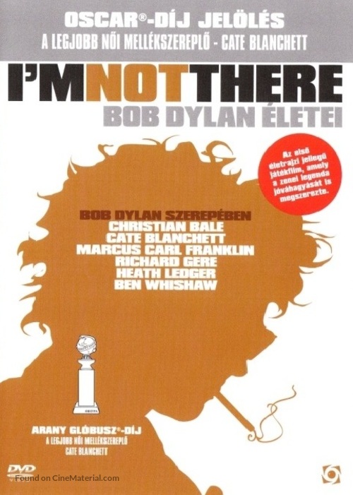 I&#039;m Not There - Hungarian DVD movie cover