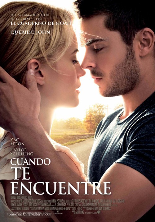 The Lucky One - Spanish Movie Poster