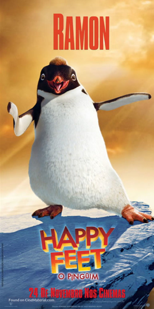 Happy Feet - Brazilian poster