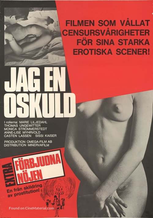 Jag - en oskuld - Swedish Movie Poster