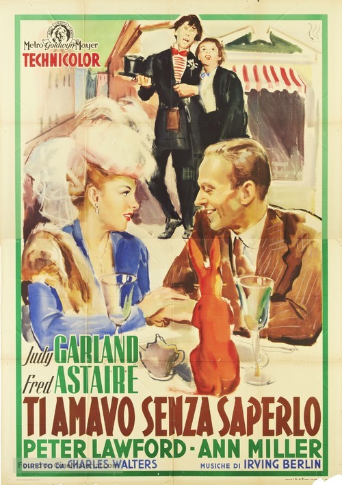 Easter Parade - Italian Movie Poster