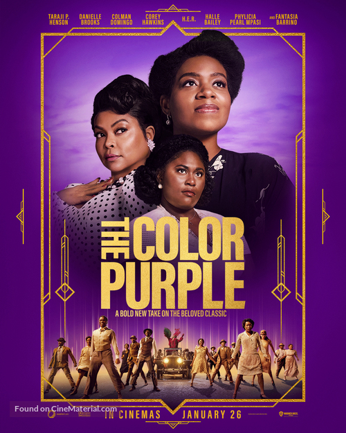 The Color Purple - British Movie Poster