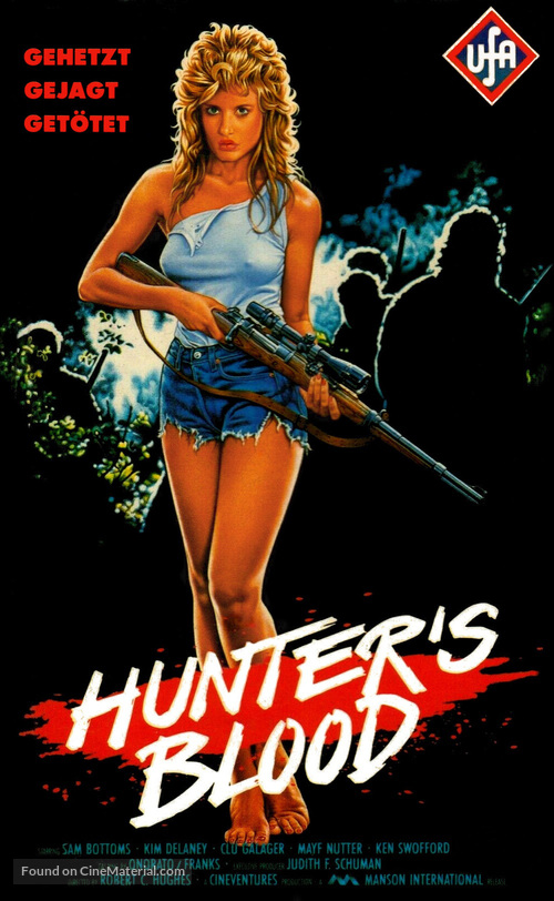 Hunter&#039;s Blood - German Movie Cover