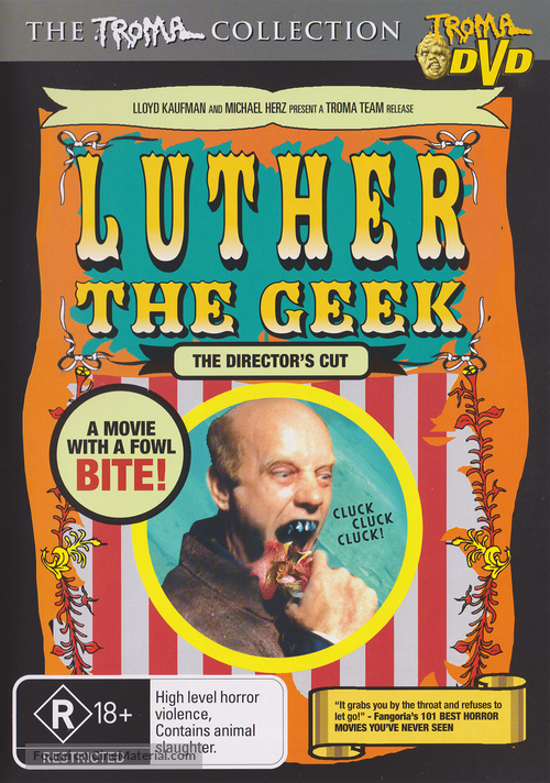 Luther The Geek 1989 Australian Movie Cover 6491