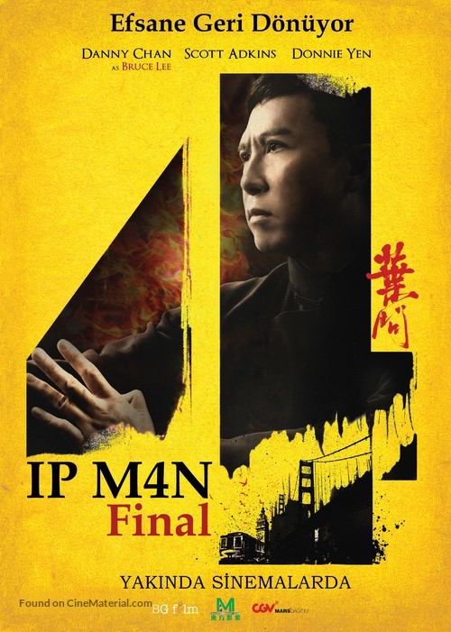 Yip Man 4 - Turkish Movie Poster