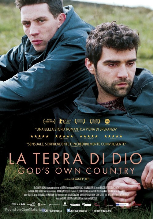 God&#039;s Own Country - Italian Movie Poster