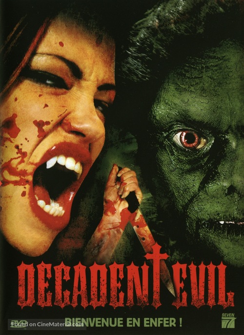 Decadent Evil - French DVD movie cover