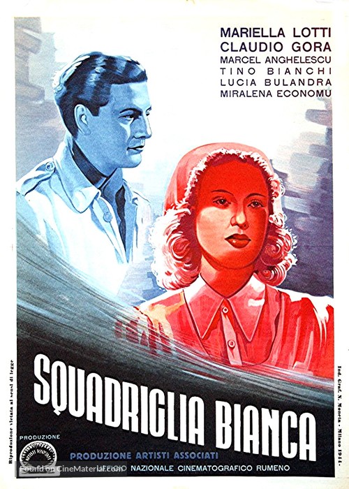 Squadriglia bianca - Italian Movie Poster