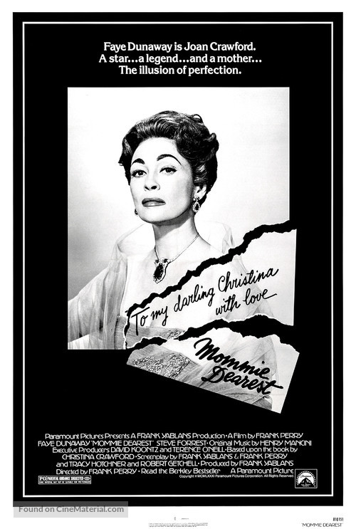 Mommie Dearest - Movie Poster