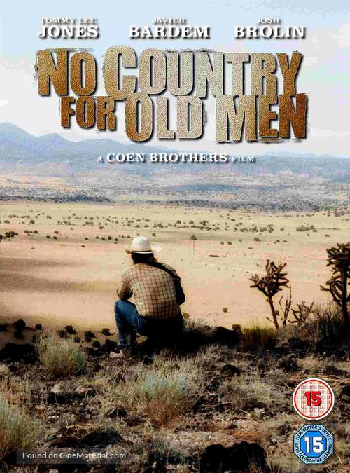 No Country for Old Men - British DVD movie cover