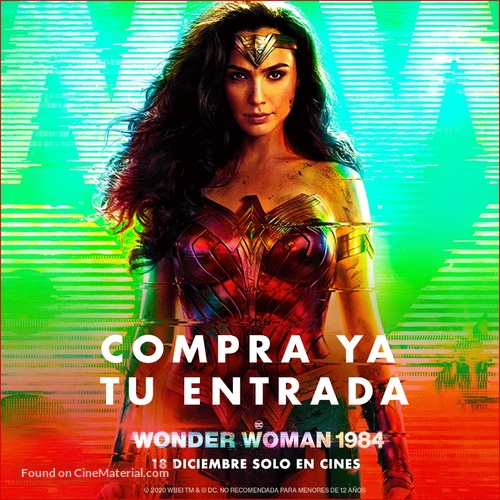 Wonder Woman 1984 - Spanish Movie Poster