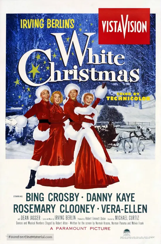 White Christmas (1954) movie poster White Christmas Movie