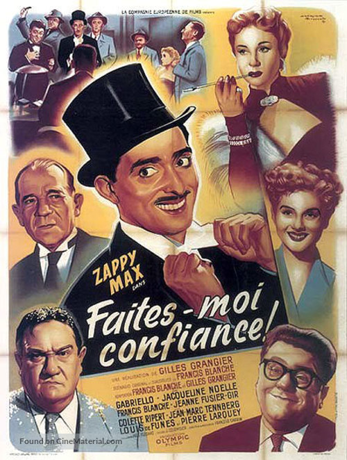 Faites-moi confiance - French Movie Poster