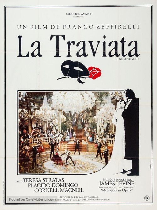 La traviata - French Movie Poster