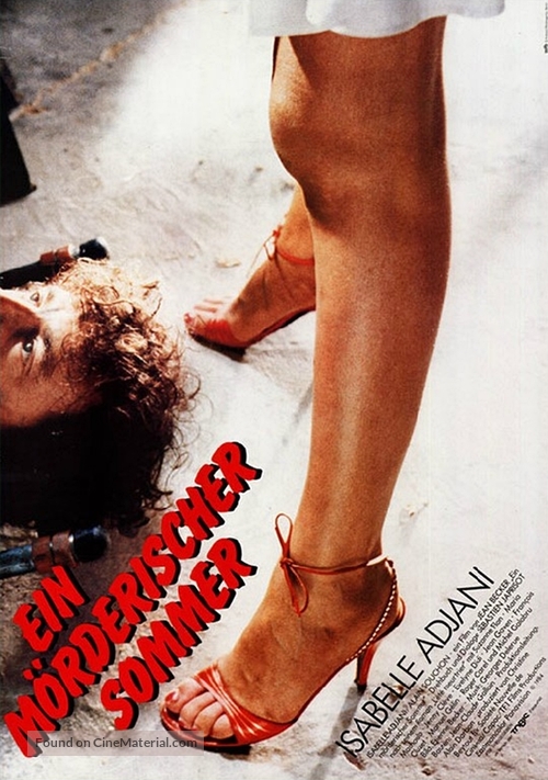 L&#039;&eacute;t&eacute; meurtrier - German Movie Poster