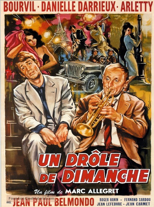 Un dr&ocirc;le de dimanche - French Movie Poster
