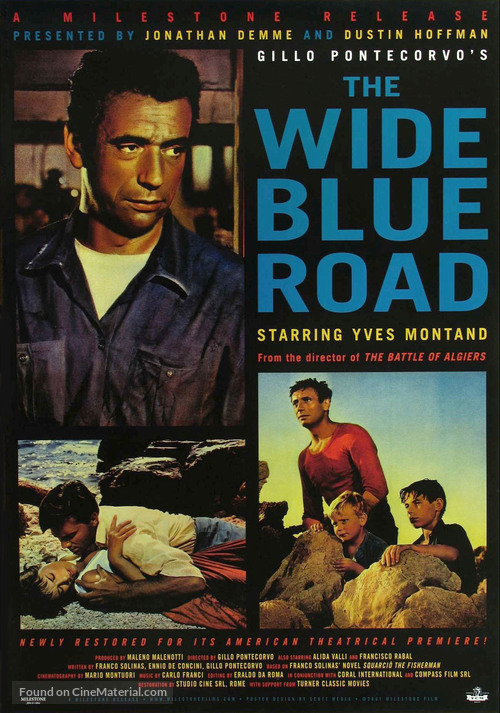 La grande strada azzurra - Movie Poster