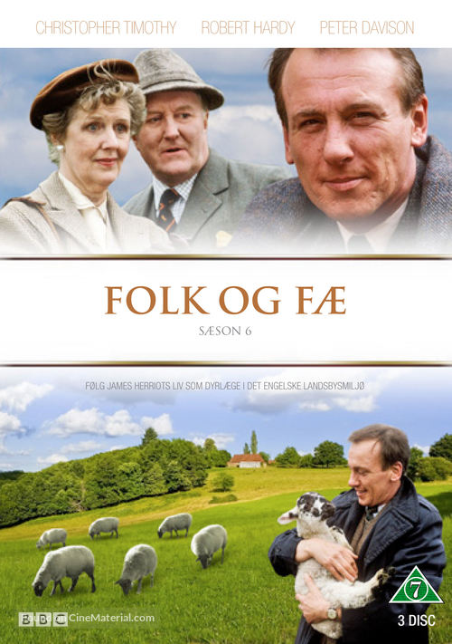&quot;All Creatures Great and Small&quot; - Danish DVD movie cover